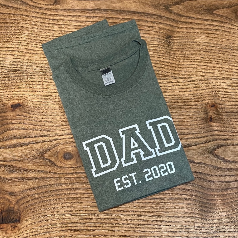 “New Dad” T-shirt- Extra Large